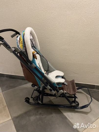 Коляска санки