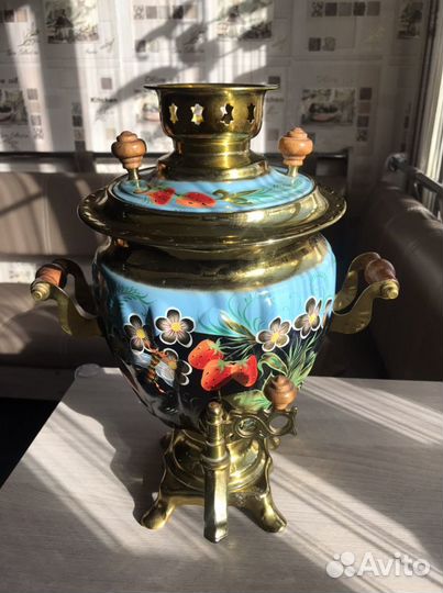 Самовар расписной электрический