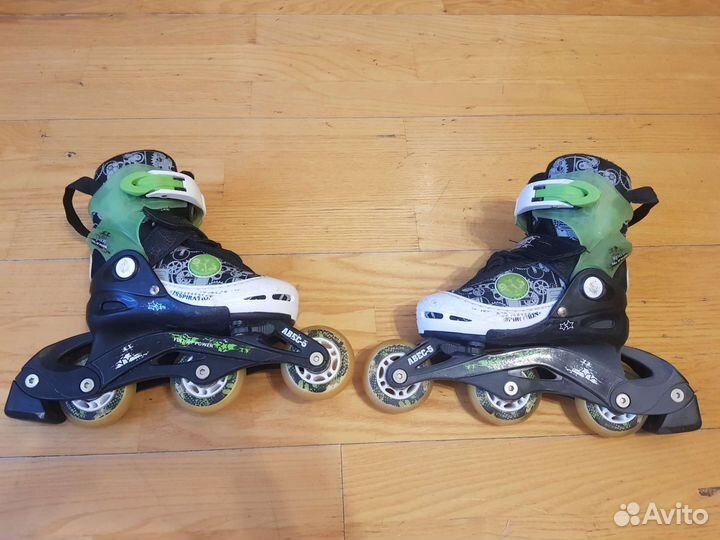 Роликовые коньки детские раздвижные