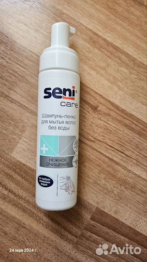 Шампунь-пенка seni для волос
