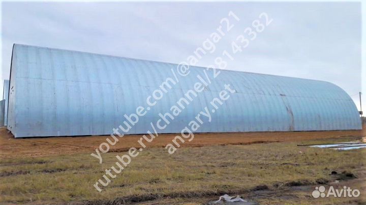 Ангар под ключ 858 м2