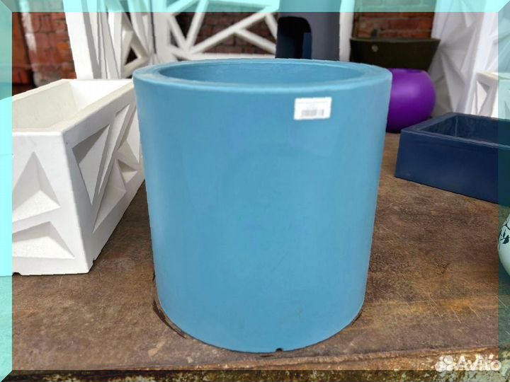 Кашпо из пластика
