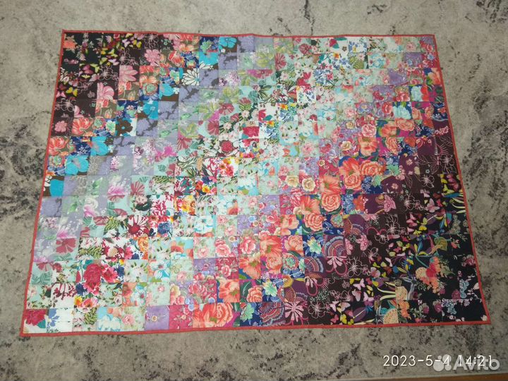 Покрывало в лоскутной технике 150/200см