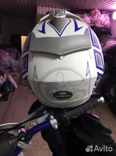 Мото шлем (эндуро)