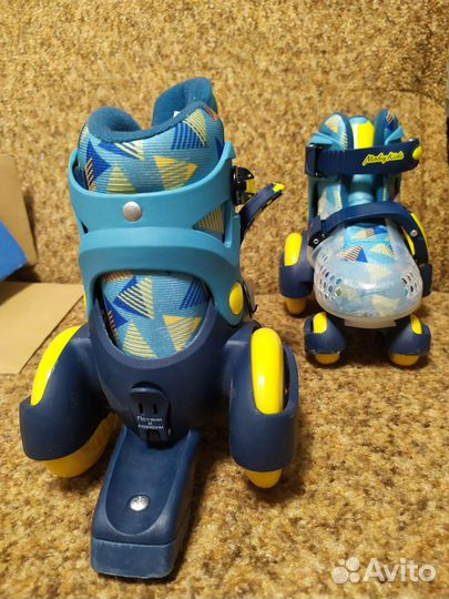 Роликовые коньки-квады