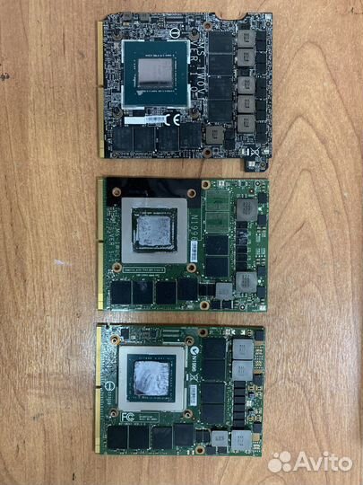 Видеокарты mxm доноры