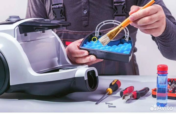 Ремонт пылесосов и робот-пылесосов