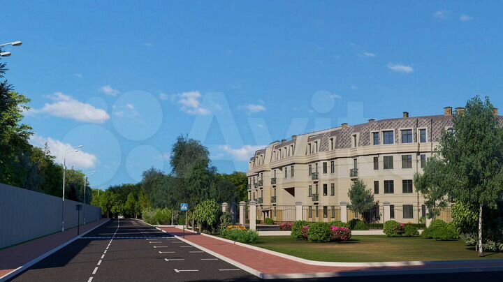 1-к. квартира, 49,3 м², 2/4 эт.