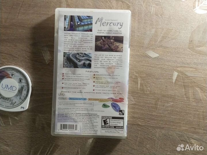 Игра psp Mercury
