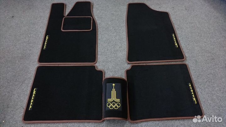 Эксклюзивные ворсовые ковры салона ваз 2101 Жигули