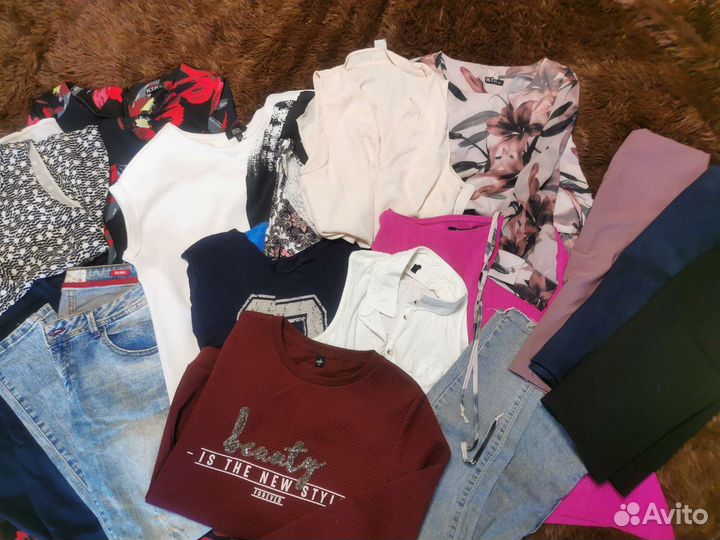 Большой пакет одежды 42/44 /46