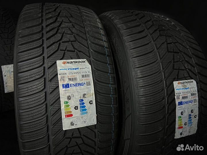 Hankook Winter I'Cept Evo 3 X W330A 275/45 R20 и 305/40 R20 112V