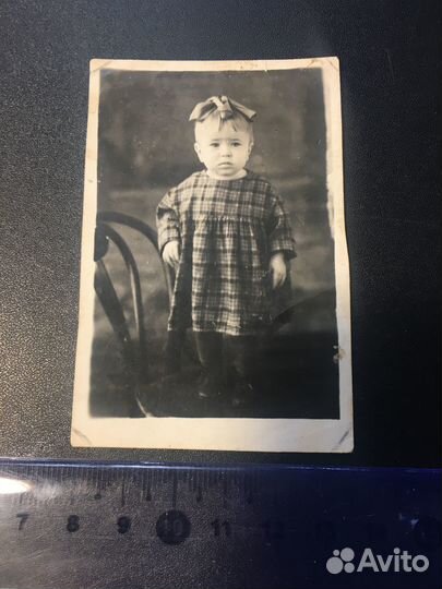 Детская одежда бант фото СССР 1949