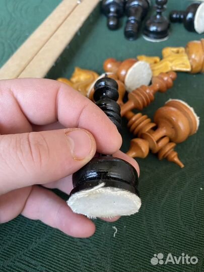 Шахматы ручной работы, игровое поле 32на32