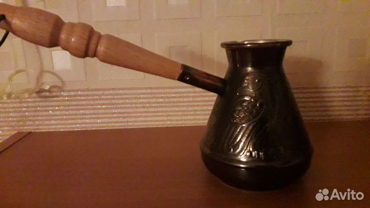 Турка для кофе медная 
