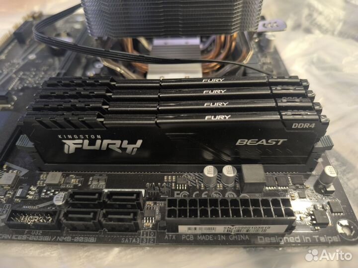 Материнская плата b560 с процессором i5 10400f