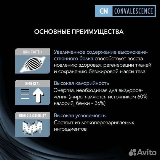 Лечебный корм для кошек и собак - Восстановление