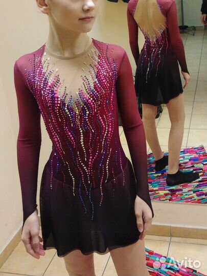 Платье для фигурного катания 158 164