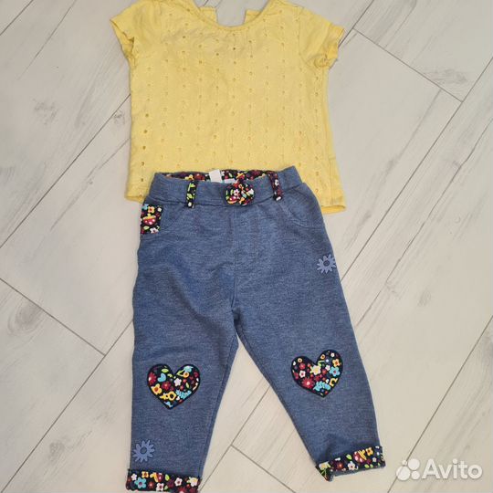 Пакет вещей на девочку 86