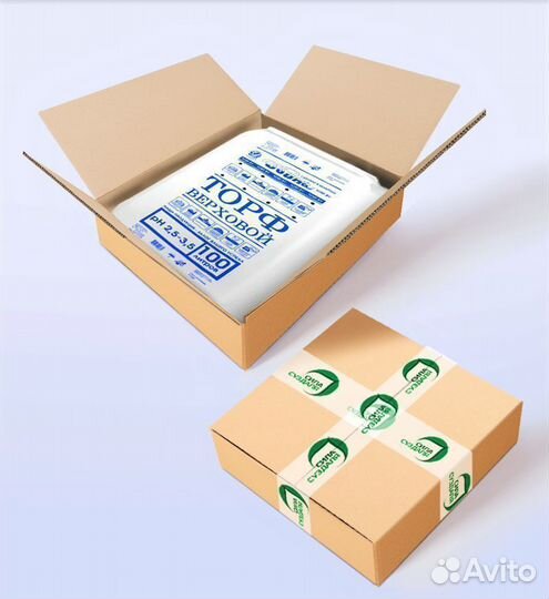 Торф верховой кислый