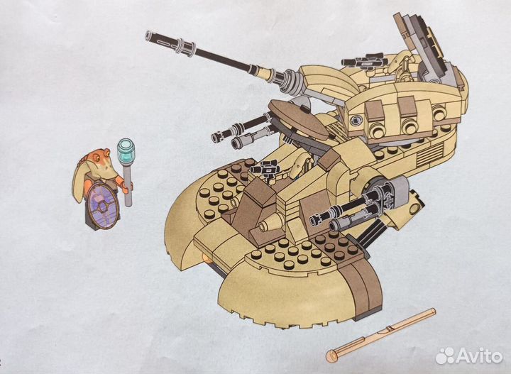 Lego Star Wars (Звёздные войны) 75080