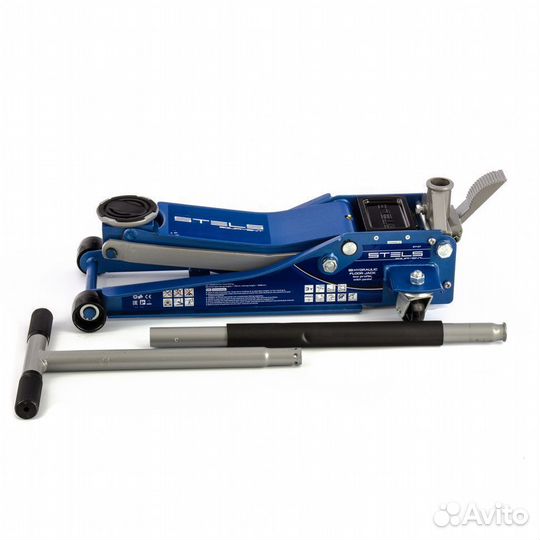 Домкрат stels подкатной 3 т, 75-505 мм, (проф)