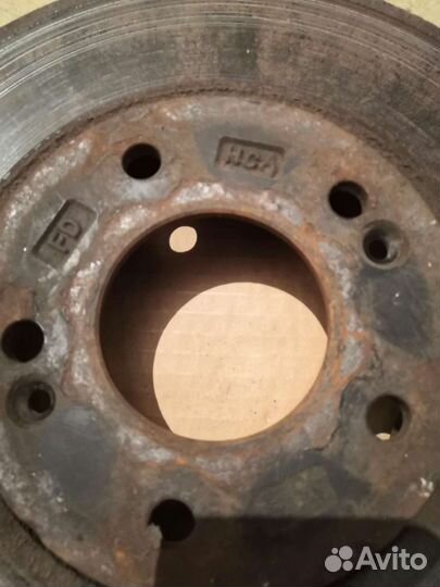 Тормозные диски kia ceed jd