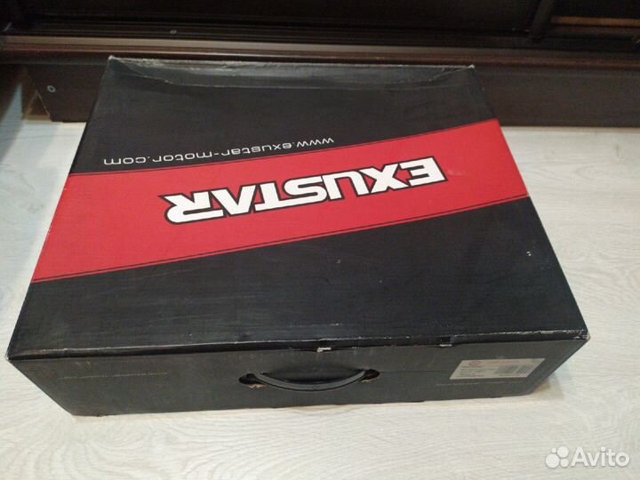 Мотоботы exustar E-SBM311 черные