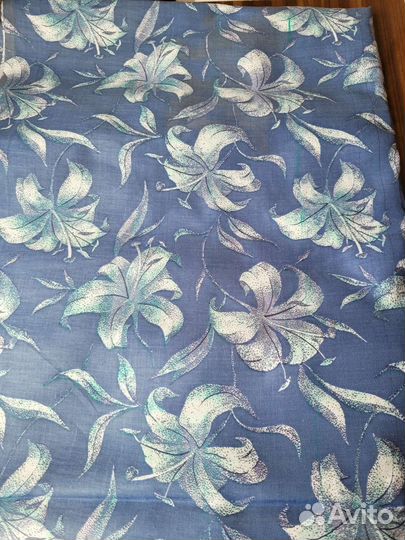 Отрез хлопок, сатин, на шторы, ламбрекен+тюль