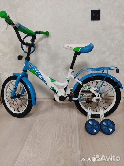 Детский трехколесный велосипед бу Stels