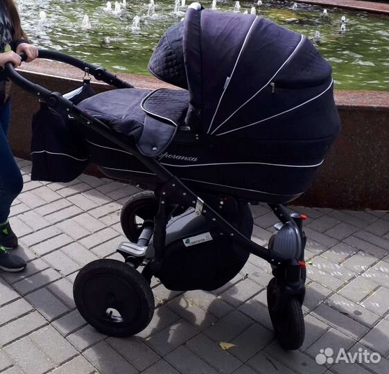 Коляска 2 в 1 Esperanza+ кроватка с матрасом