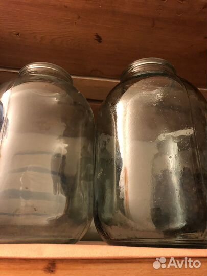 Балоны 3 литровые, банки разнобой