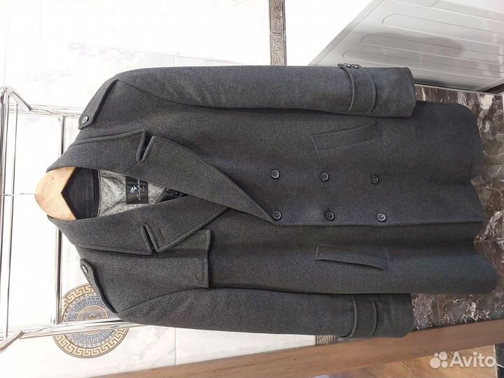 Полупальто шерсть мужское
