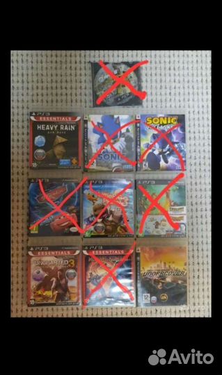 Диски на ps3