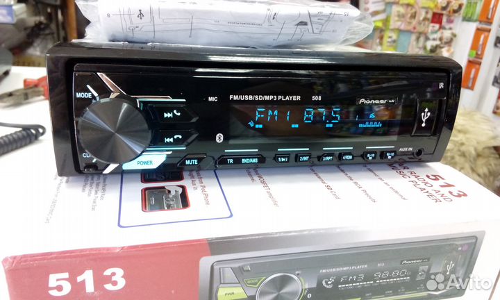 Магнитола pioneer блютуз, новая