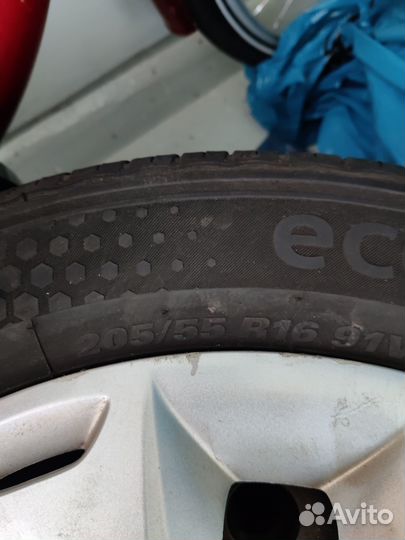 Летняя резина на дисках R16 205/55