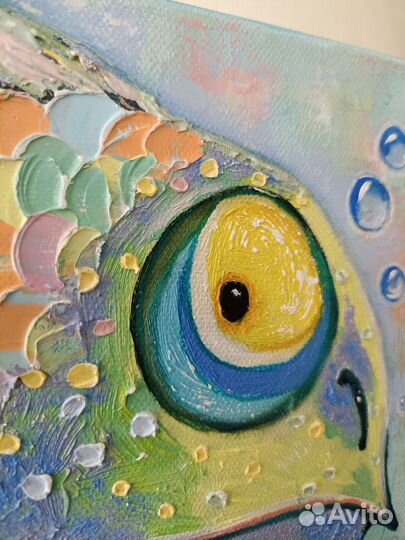 Картина маслом на холсте 