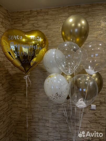 Гелиевые и воздушные шары