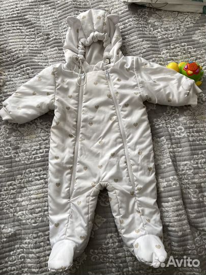 Зимний конверт для новорожденного