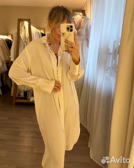 Платье рубашка