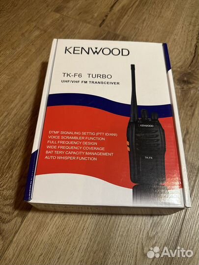 Рация Kenwood TK-F6 turbo uhf/vhf fm transceiver