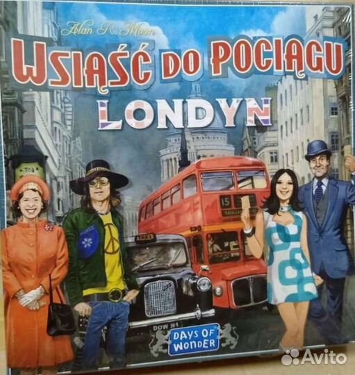 Настольная игра Ticket to ride London Лондон