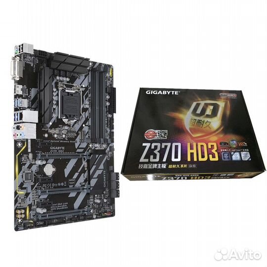 Процессор Intel Core I7 8700k +Z370-HD3+16gb