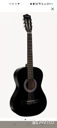Классическая гитара Davinci dc-50a bk
