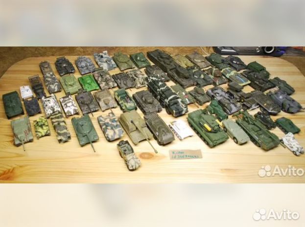 Русские Танки масштаб 1:72