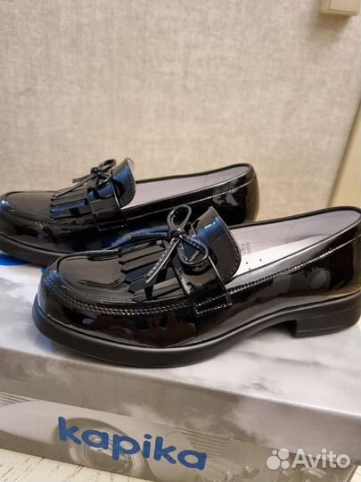 Лоферы натуральная кожа