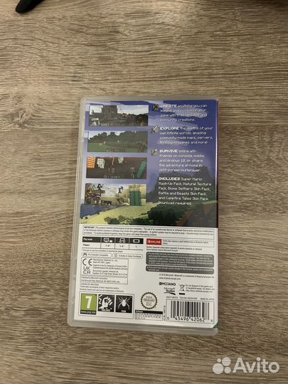Minecraft на nintendo switch