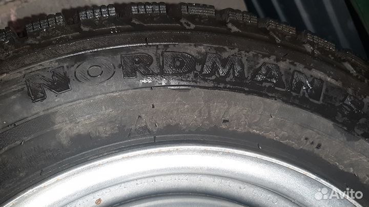 Продам шины б/у зимние на Daewoo Matiz 4шт