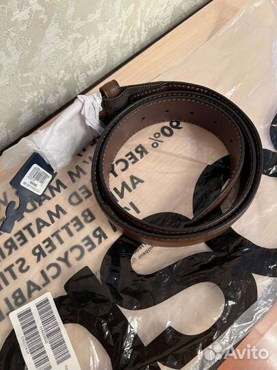 Ремень мужской коричневый