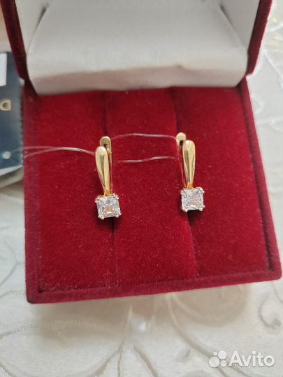 Золотые серьги